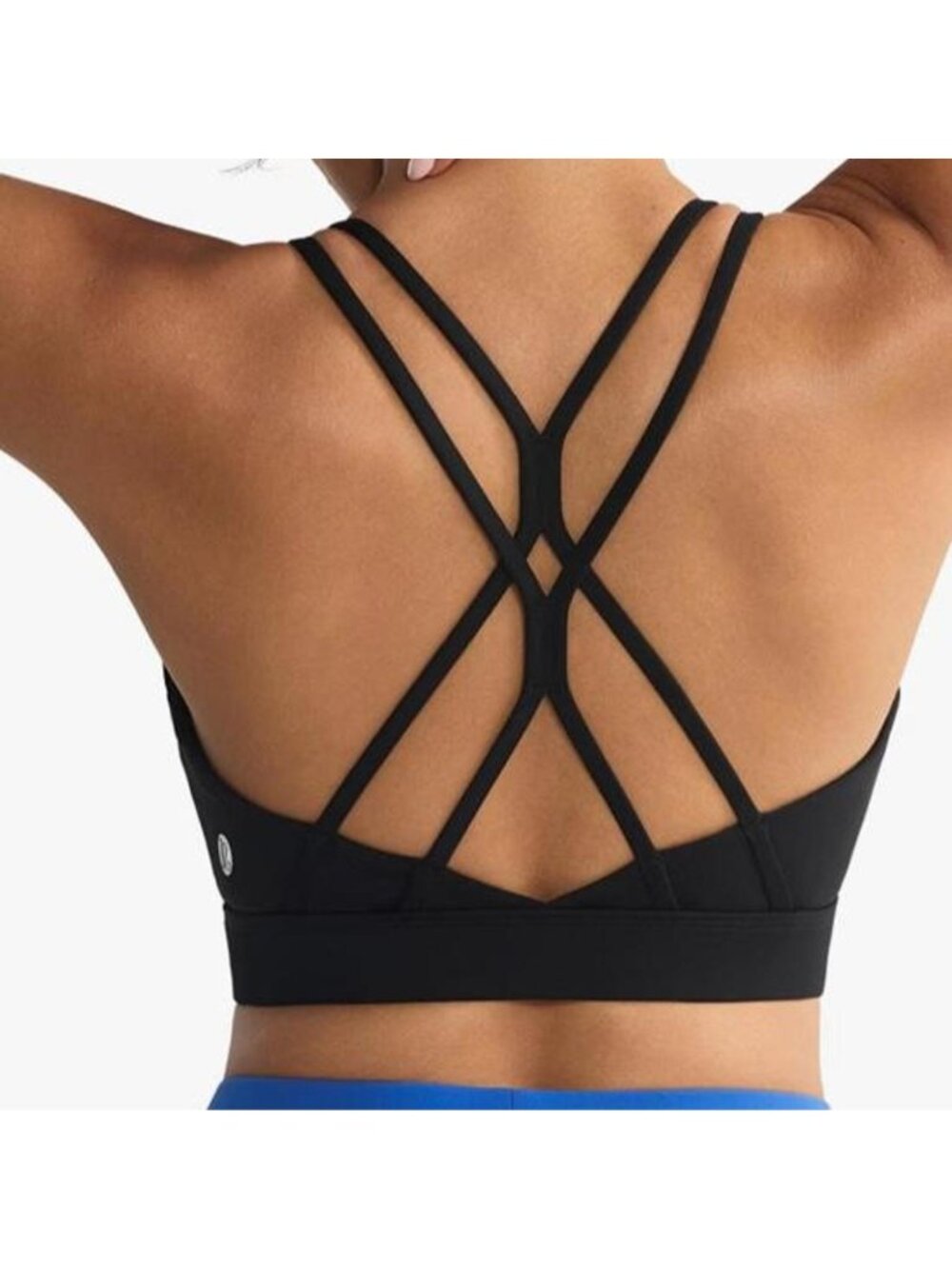 Sports Bras Crisscross Back Padded Low Impact